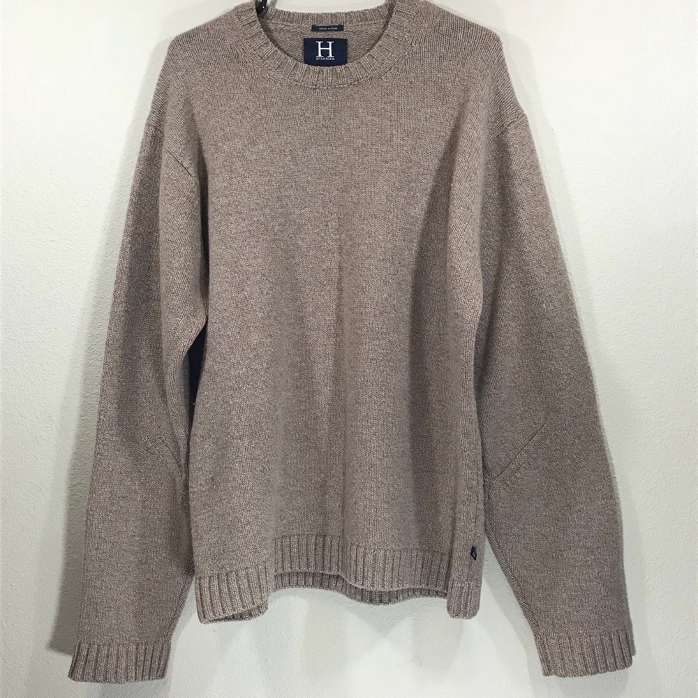 Brown Vintage Italian Lambswool pullover sweater